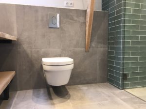 Hangtoilet sanitair tegelwerk - Home Repair - Timmerwerk en onderhoud 02